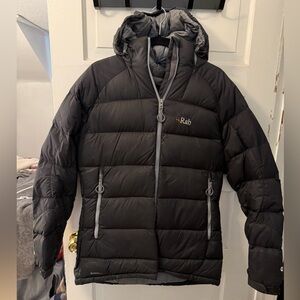 Rab Women's Black Puffer Jacket